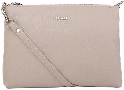 SEGALI - Dámská kožená crossbody kabelka