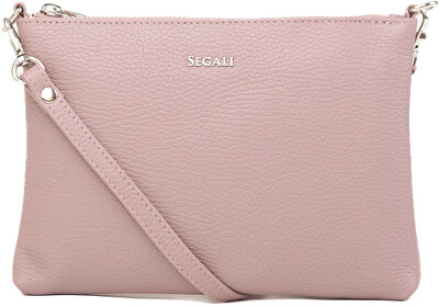 SEGALI - Dámská kožená crossbody kabelka