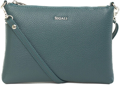 SEGALI - Dámská kožená crossbody kabelka
