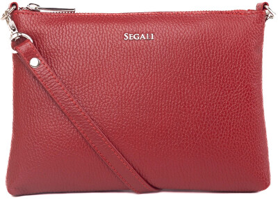 SEGALI - Dámská kožená crossbody kabelka