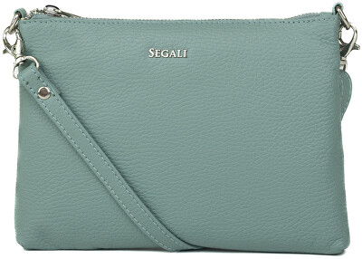 SEGALI - Dámská kožená crossbody kabelka