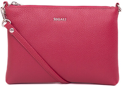 SEGALI - Dámská kožená crossbody kabelka