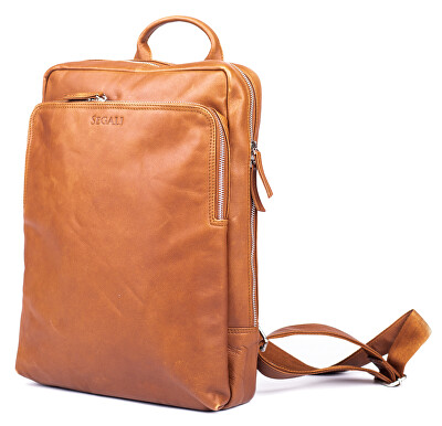 SEGALI - Kožený batoh