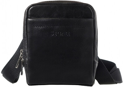 SEGALI - Pánská kožená crossbody taška