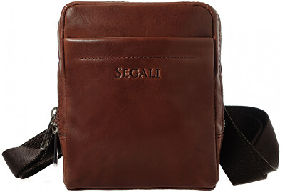 SEGALI - Pánská kožená crossbody taška