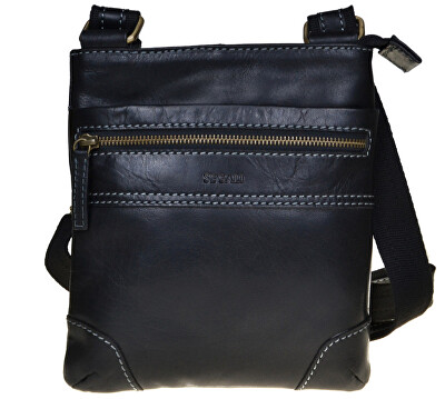 SEGALI - Pánská kožená crossbody taška