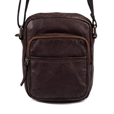 SEGALI - Pánská kožená crossbody taška