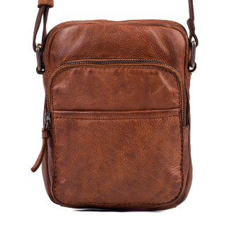 SEGALI - Pánská kožená crossbody taška