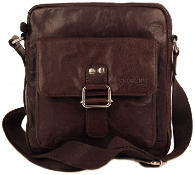 SEGALI - Pánská kožená crossbody taška