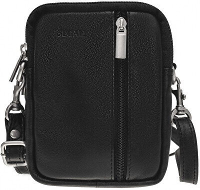 SEGALI - Pánská kožená crossbody taška