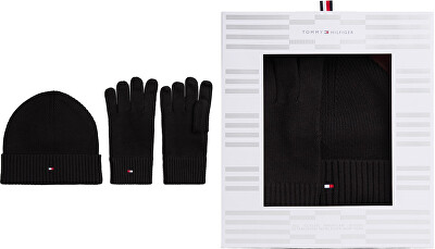 Tommy Hilfiger - Pánská sada - čepice a rukavice