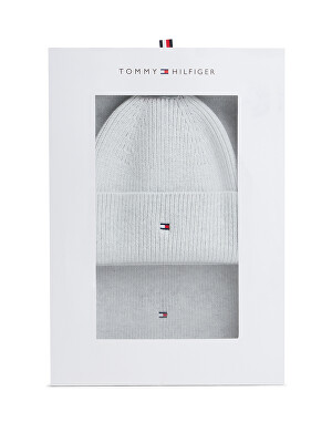 Tommy Hilfiger - Dámska sada - čiapka a šál Flag AW0AW19136P9V