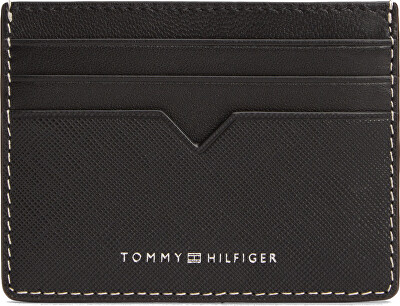Tommy Hilfiger - Pánská kožená dokladovka Saffiano AM0AM14246BDS