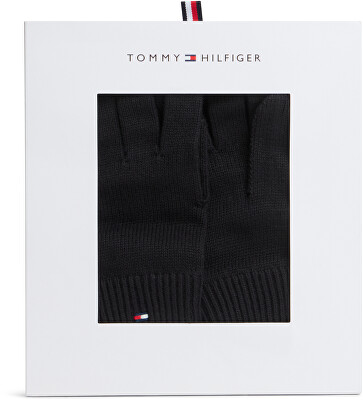 Tommy Hilfiger - Pánska sada - čiapky a rukavice Flag AM0AM14585BDS