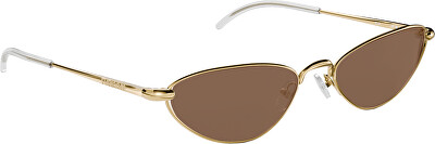 Furiosa - Sluneční brýle Paparazzi Gold-Cognac