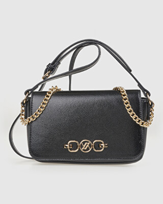 Verde - 2. JAKOST -  Dámská crossbody kabelka 16-8300 Black