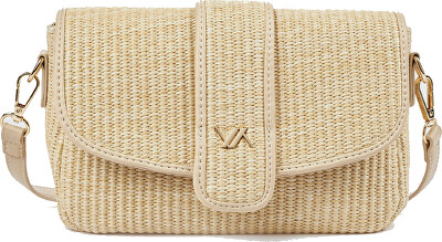 Verde - Dámska crossbody kabelka 01-2077 beige