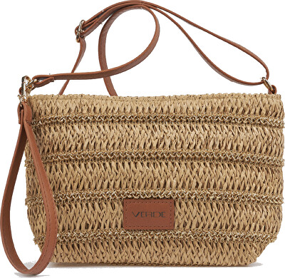Verde - Dámska crossbody kabelka 07-0399 beige