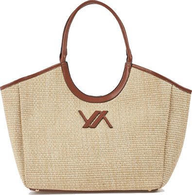 Verde - Dámska kabelka 2 v 1 16-8490 beige