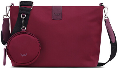 Vuch - Dámska crossbody kabelka 2 v 1 Mitch Nexa Wine