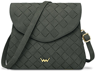 Vuch - Dámska crossbody kabelka Byrsa Intrecciato Green