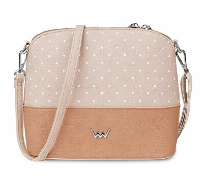 Vuch - Dámská crossbody kabelka Cara Dotty Creme
