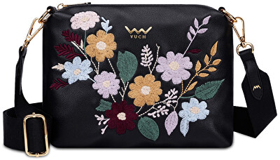 Vuch - Dámská crossbody kabelka Coalie Flowers Black