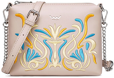 Vuch - Dámska crossbody kabelka Coalie Ornament Beige