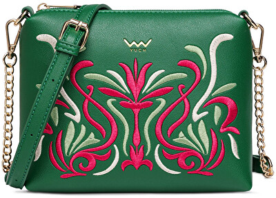 Vuch - Dámská crossbody kabelka Coalie Ornament Green