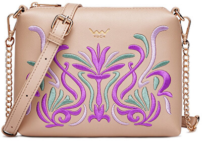 Vuch - Dámska crossbody kabelka Coalie Ornament Warm Beige