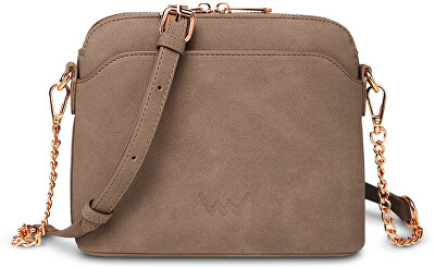 Vuch - Dámska crossbody kabelka Fossy Mini Suede Beige