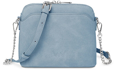 Vuch - Dámska crossbody kabelka Fossy Mini Suede Blue