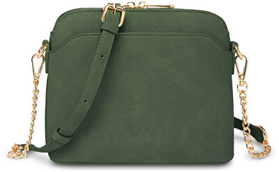 Vuch - Dámská crossbody kabelka Fossy Mini Suede Green