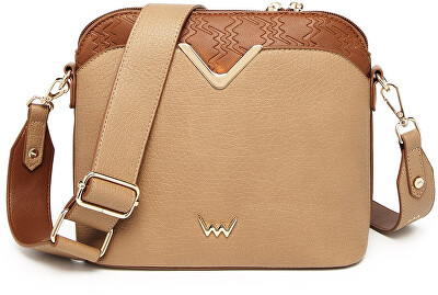 Vuch - Dámska crossbody kabelka Fossy MN Brown