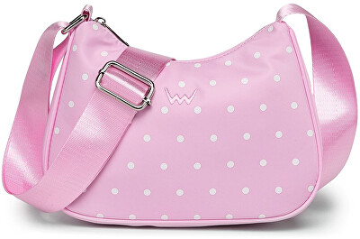 Vuch - Dámská crossbody kabelka Liva Dotty Pink Banana Bag