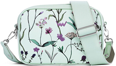 Vuch - Dámská crossbody kabelka Massimo Wildflowers Green