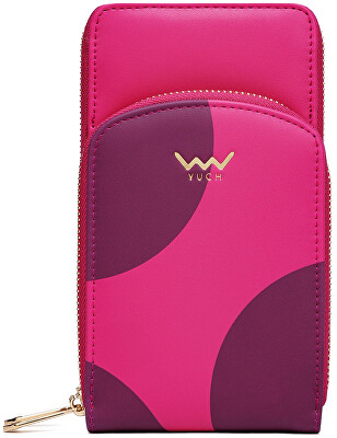 Vuch - Dámska crossbody peňaženka Rosia Big Dot Raspberry