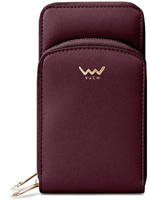 Vuch - Dámská crossbody peněženka Rosia Dark Wine