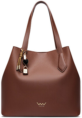 Vuch - Dámska kabelka Roselda Charm Brown 2 v 1