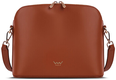 Vuch - Dámská kožená crossbody kabelka Marcia Brown