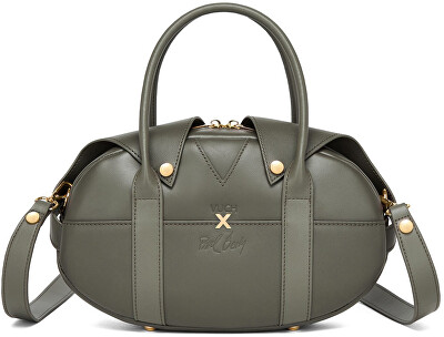 Vuch - Dámská kožená kabelka Berya Olive