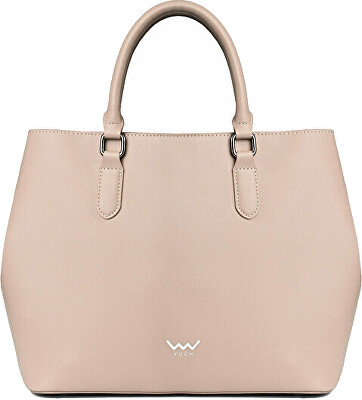 Vuch - Dámská kožená kabelka Cassidy Beige