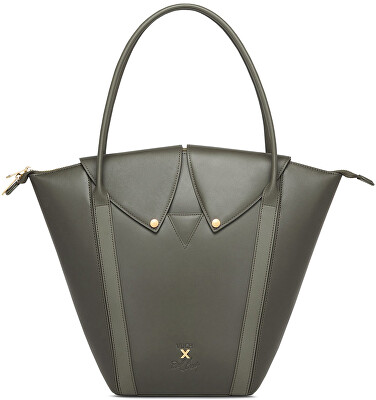 Vuch - Dámská kožená kabelka Venea Olive