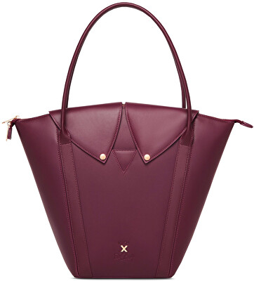 Vuch - Dámská kožená kabelka Venea Wine