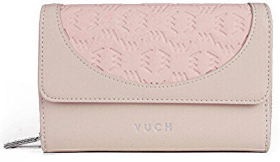 Vuch - Dámská kožená peněženka Herlys Light Pink