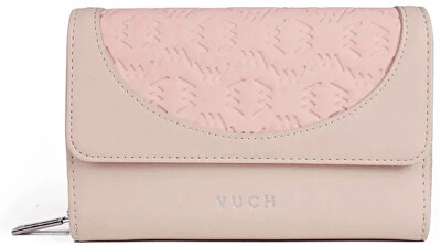 Vuch - Dámská kožená peněženka Herlys Light Pink