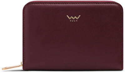 Vuch - Dámska kožená peňaženka Rodriga Mini Grace Wine Red