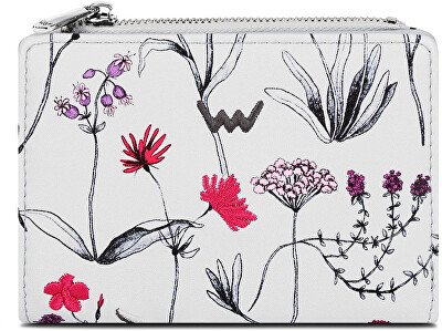 Vuch - Dámská peněženka Korra Wildflowers Grey