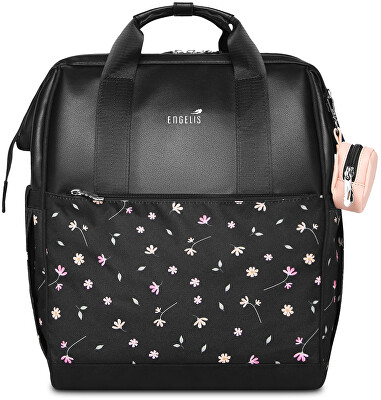 Vuch - Dámský batoh Eloa Flowers Black