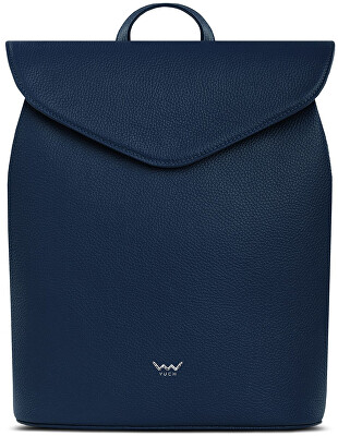 Vuch - Dámsky kožený batoh Joanna Grace Dark Blue